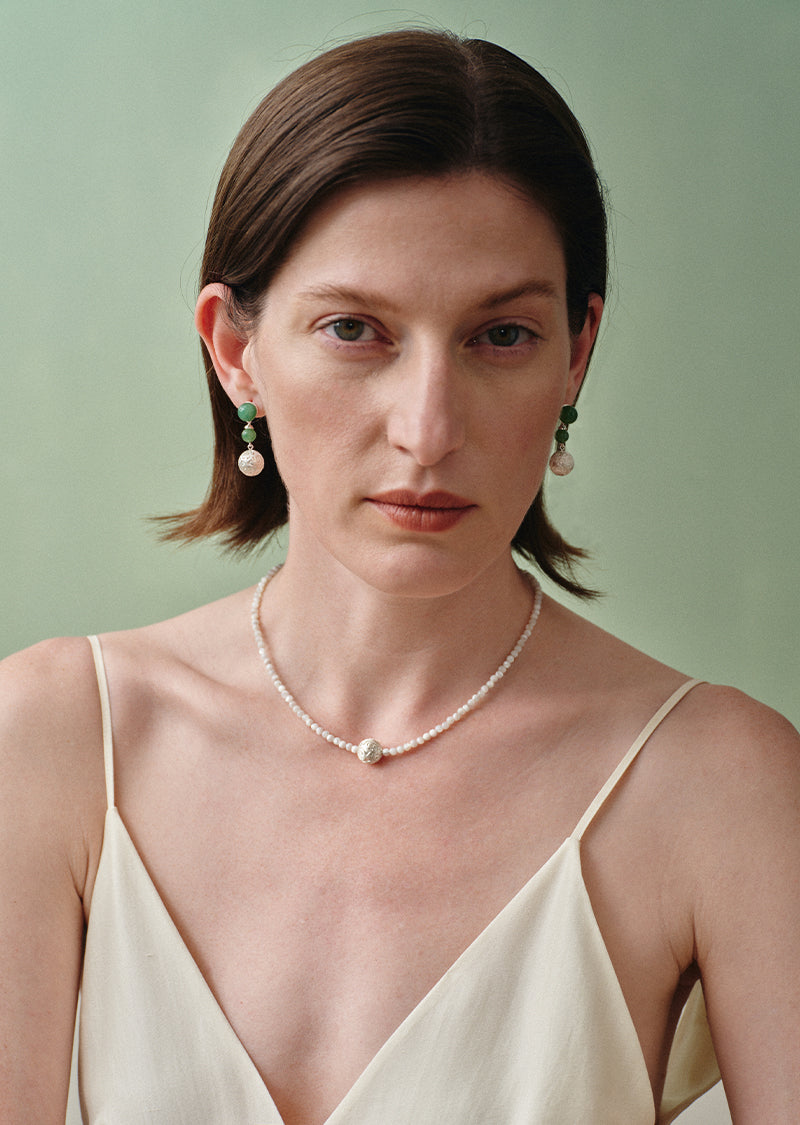Script Earrings