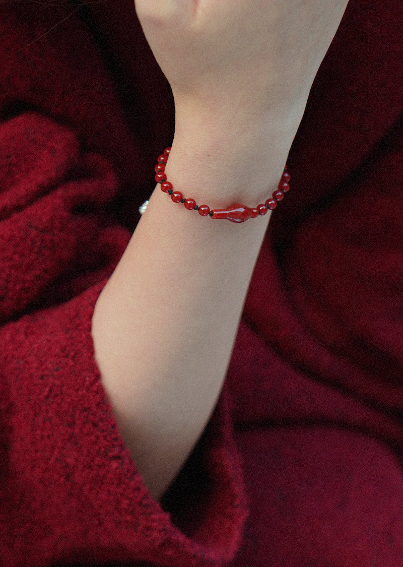 Red Velvet Bracelet
