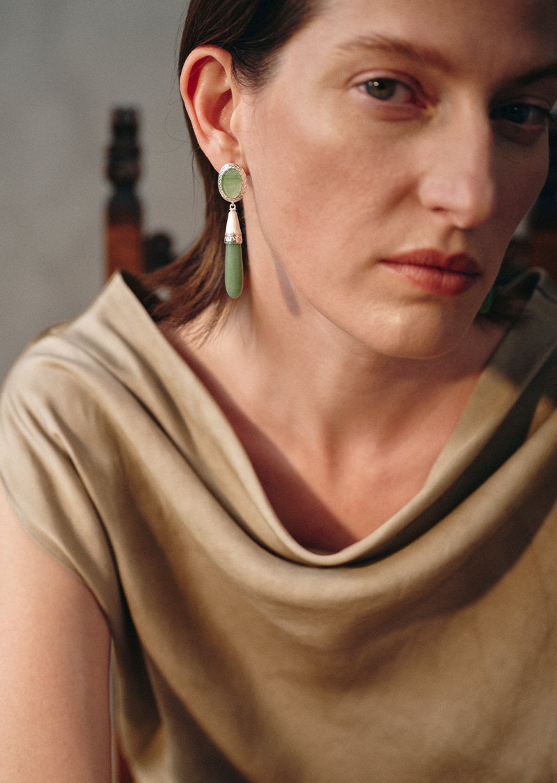 Etched Light Earrings