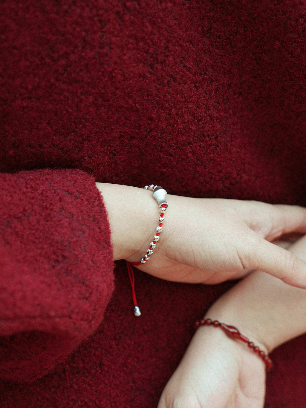 Red Velvet Bracelet