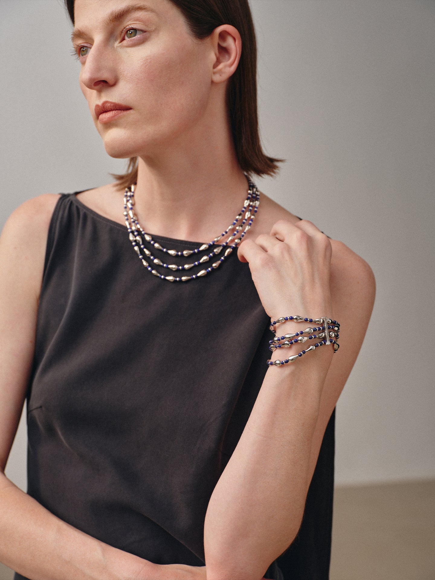 Lapis Tide Necklace