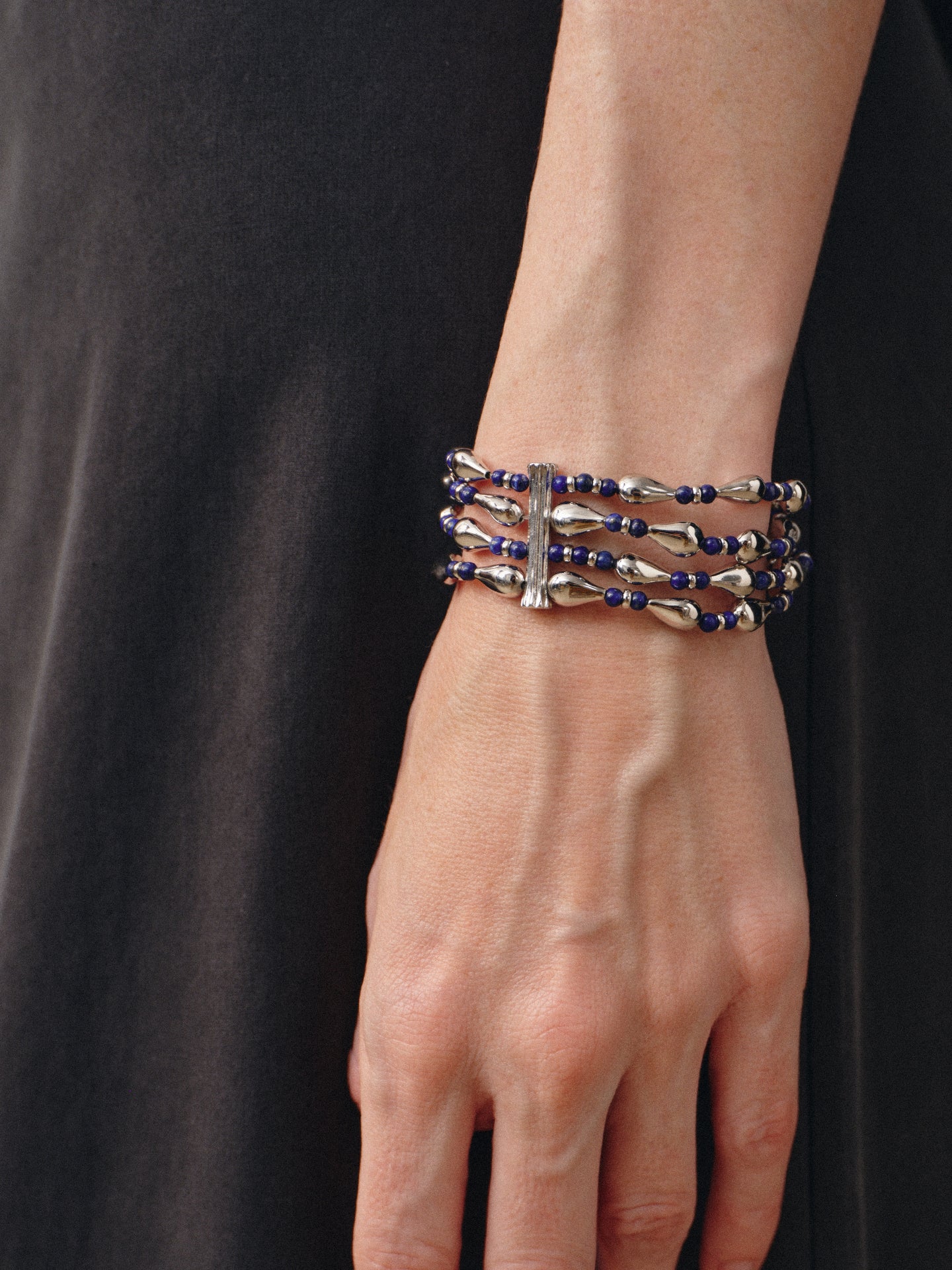 Lapis Tide Bracelet