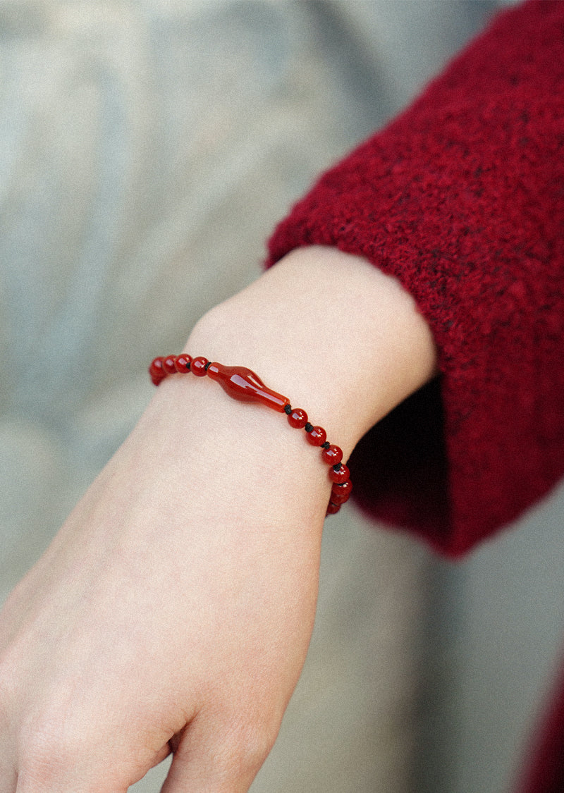 Red Velvet Bracelet