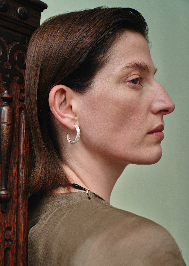 Slit of Light Hoops - Medium