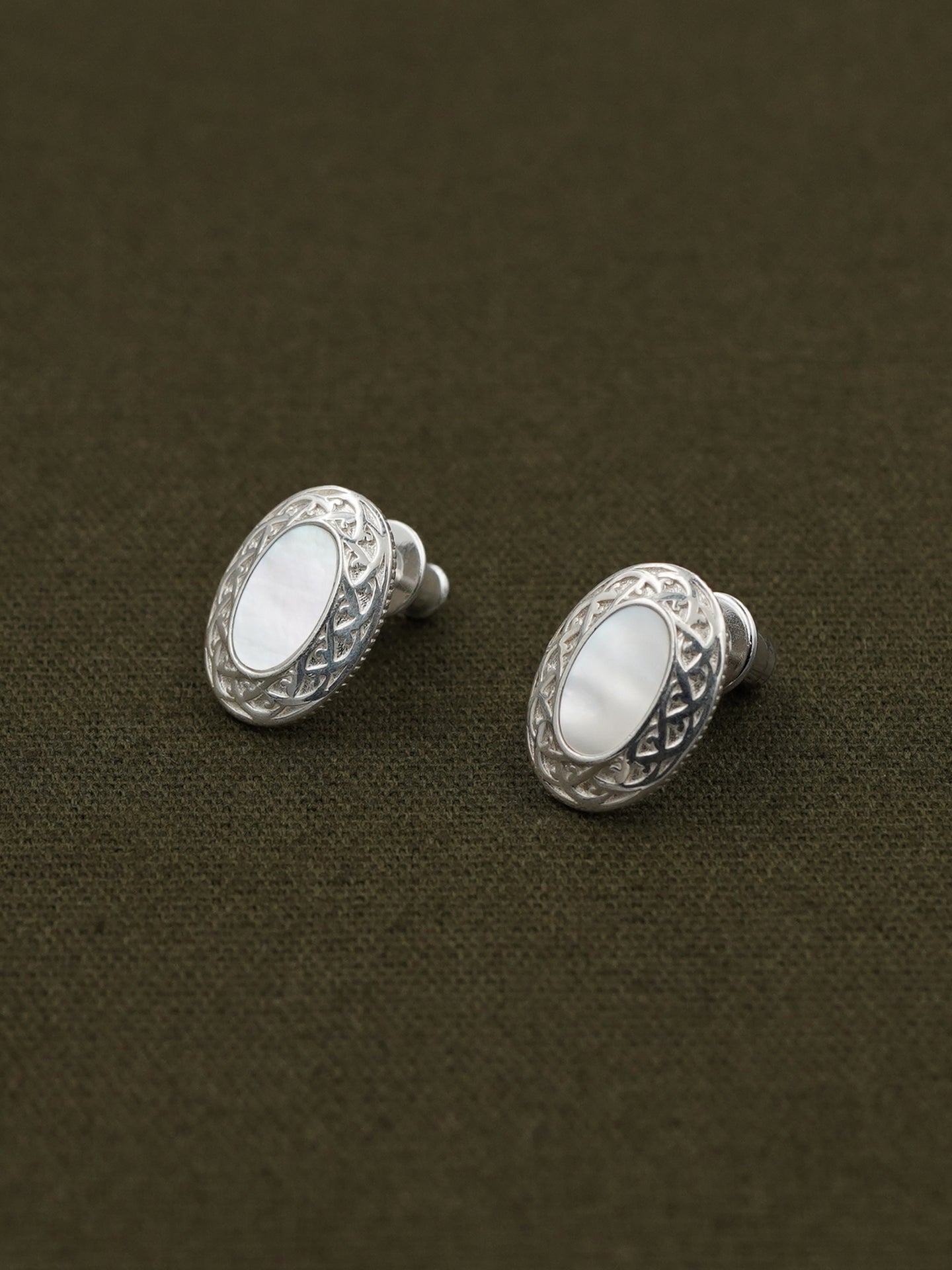 Mirror of Green Earrings