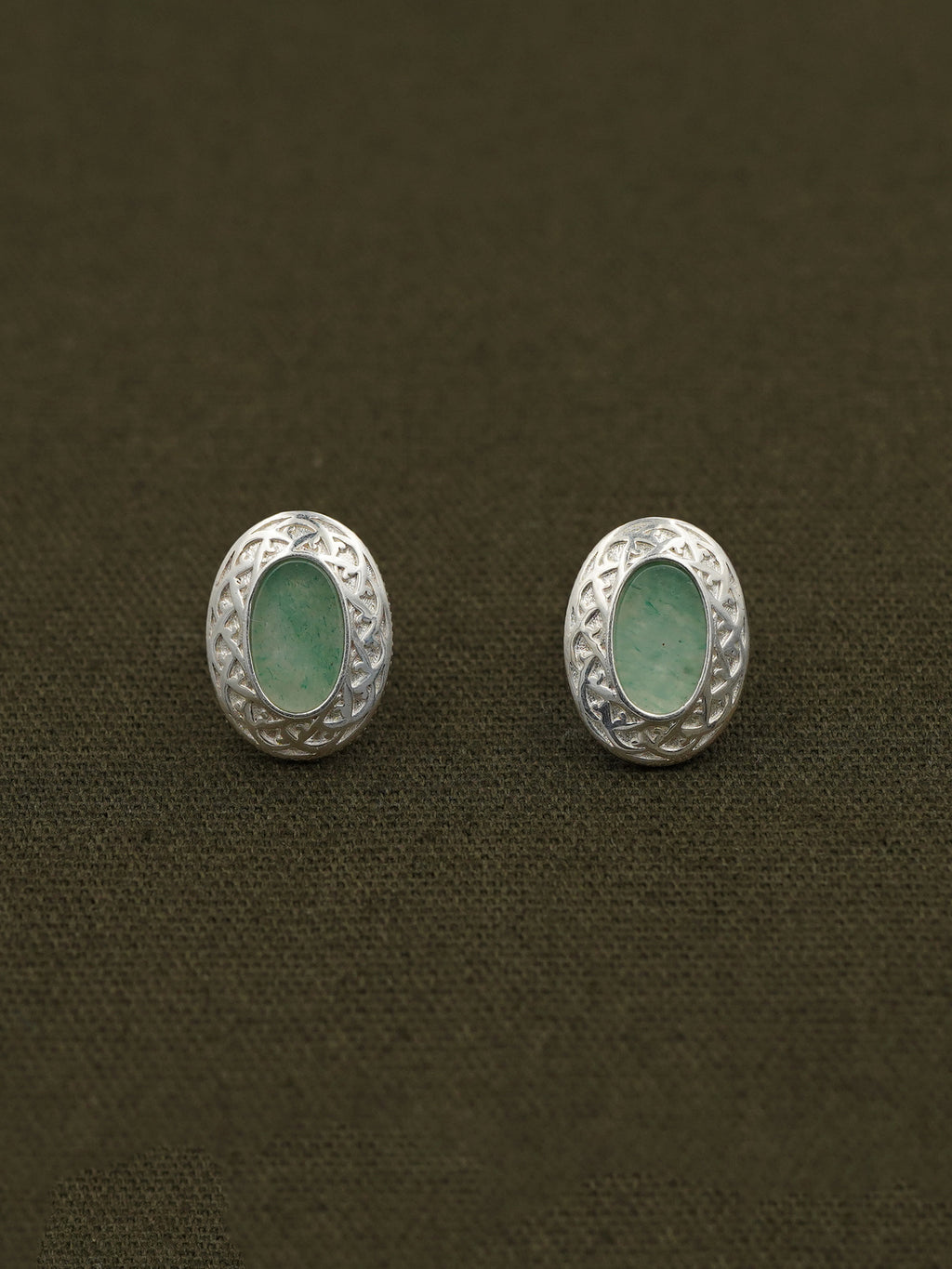 Mirror of Green Earrings