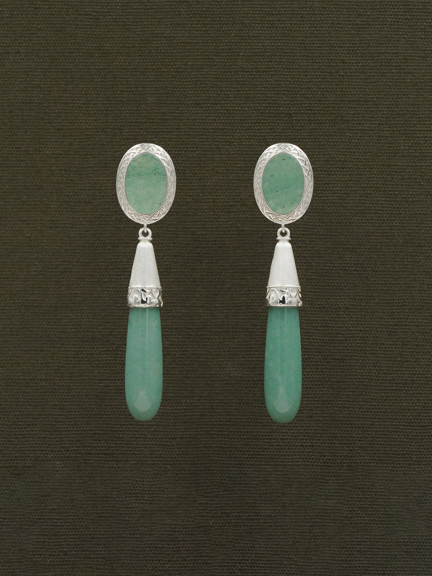 Etched Light Earrings