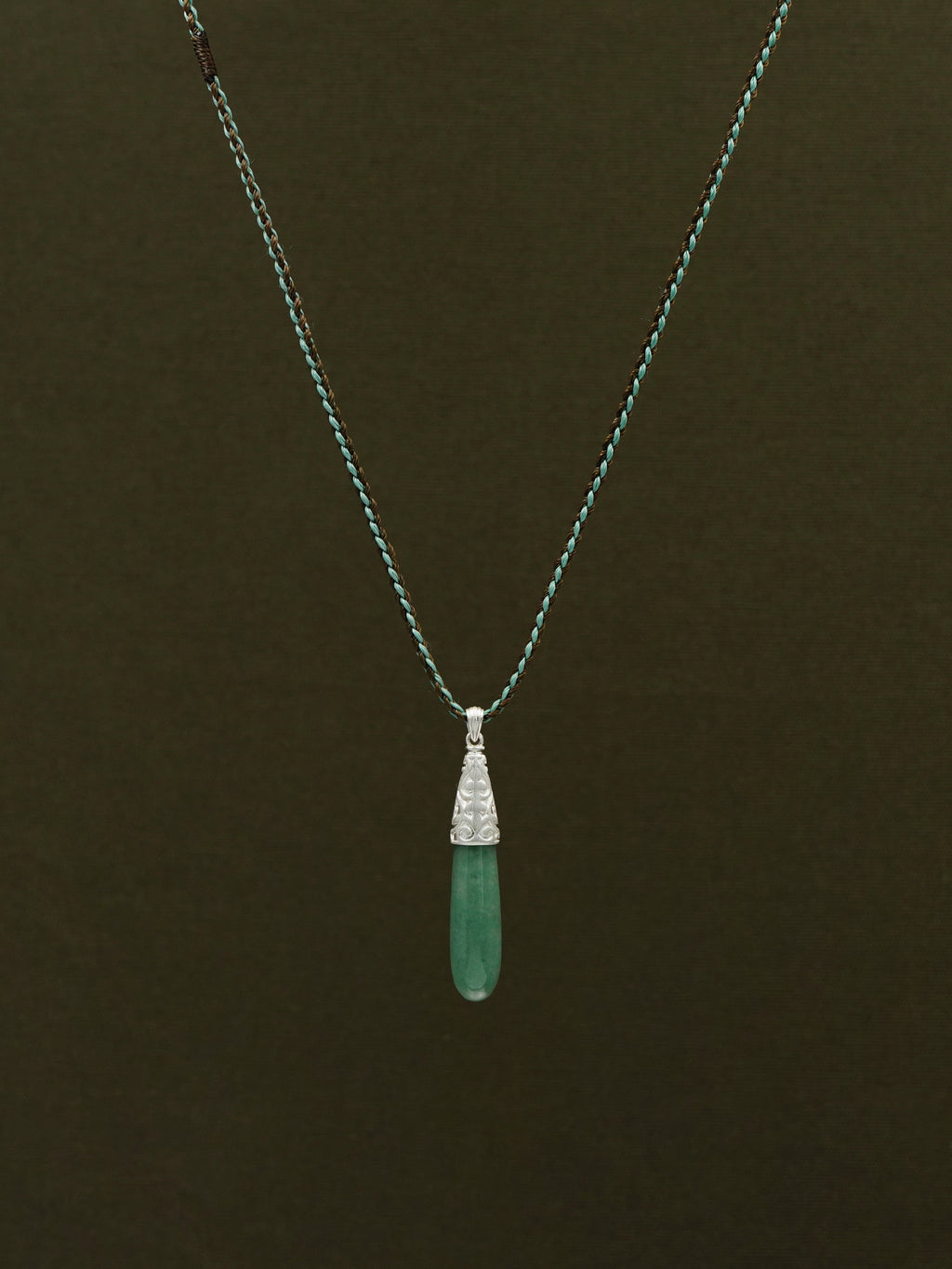 Etched Light Necklace